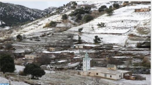 فتنة البياض وتحدي البرد والعزلة بتازة