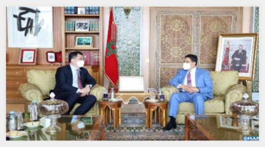 السيد بوريطة يستقبل نائب وزير الخارجية الكوري الجنوبي