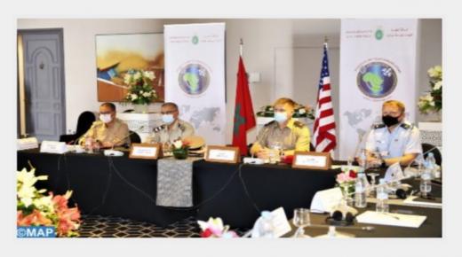 القوات المسلحة الملكية و القيادة الأمريكية في إفريقيا تنظمان بالمغرب ندوة “Africa Endeavor 2021”