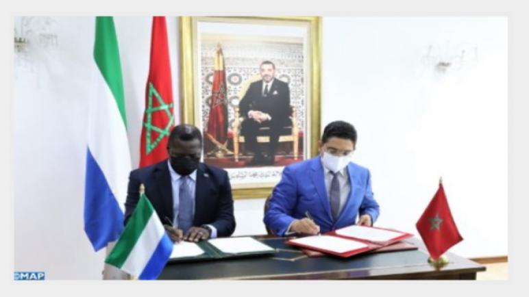 المغرب – سيراليون .. توقيع خارطة طريق لتعزيز التعاون في عدة مجالات