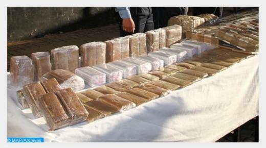 القنيطرة.. إحباط محاولة للتهريب الدولي لطن و275 كيلوغرام من مخدر الشيرا