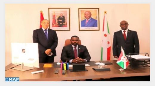 تنصيب القنصل العام لبوروندي بالعيون