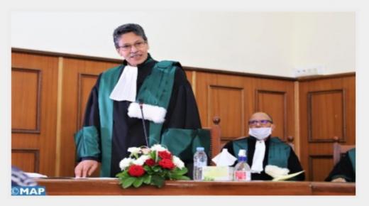 تنصيب الوكيل العام للملك لدى محكمة الاستئناف بالرباط