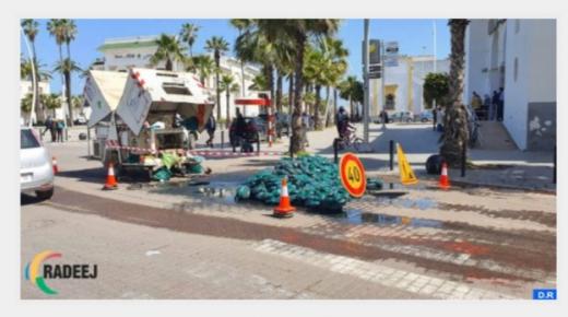 برنامج استباقي لتفريغ وتهيئة قنوات الصرف الصحي استعدادا لموسم الامطار