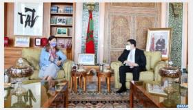 السيد بوريطة يجري مباحثات مع نائبة الرئيس الكولومبي