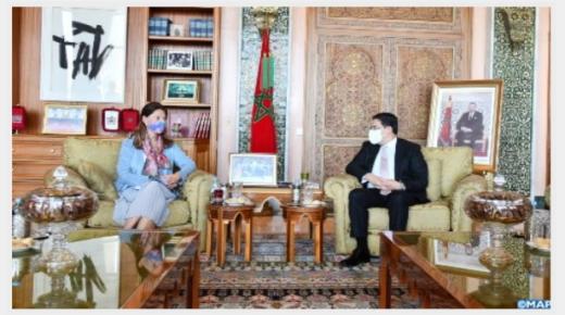 السيد بوريطة يجري مباحثات مع نائبة الرئيس الكولومبي