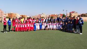الاتحاد الرياضي البلدي لأيت ملول ينظم دوري عيد المسيرة الخضراء لكرة القدم النسوية