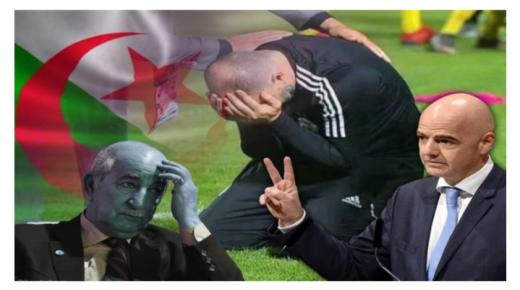 فيفا تصفع الجزائر و تصعقها بالعقوبات على خلفية مباراتها مع الكاميرون