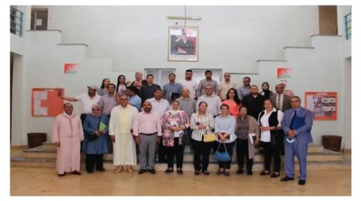 التجمعية نزهة الصالحي تشارك باللقاء الذي ترأسته المديرة الجهوية للصحة بقلعة السراغنة