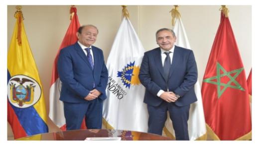 رئيس البرلمان الأنديني يؤكد على أهمية الاستفادة من التجارب الرائدة للمغرب في عدة مجالات