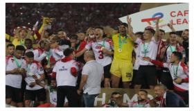 نهائي دوري أبطال إفريقيا .. فريق الوداد الرياضي يتوج بلقبه الثالث عقب فوزه على الأهلي المصري (2-0)