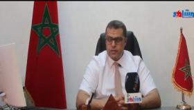 طاقم جريدة مشاهد بريس في حوار مع مدير الحي الجامعي بسطات