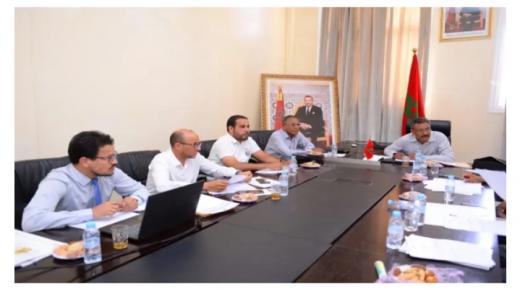 اجتماع لجنة الميزانية والشؤون المالية والبرمجة بمناسبة التحضير للدورة العادية لشهر يوليوز2022 لمجلس جهة درعة تافيلالت الراشيدية