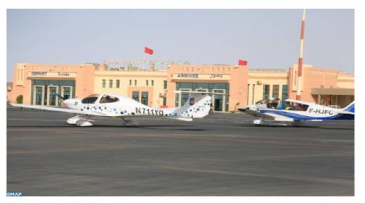 المشاركون في الدورة الـ 38 للحاق الجوي “تولوز/سان لوي بالسنغال” يحطون الرحال بمدينة الداخلة