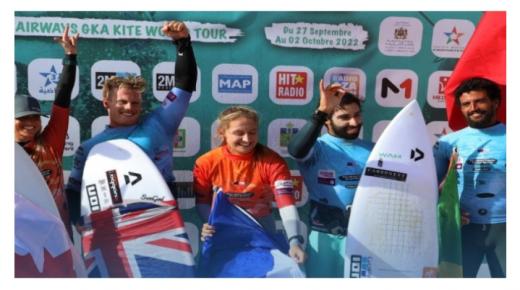 بطولة العالم للكايت سورف .. جيمس كارو وكابوسين ديلانوي يفوزان بمرحلة الداخلة