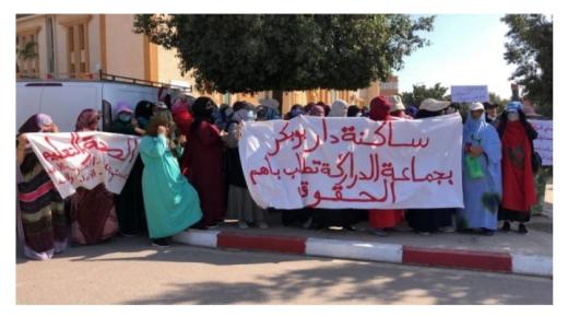 ساكنة دوار بوبكر بجماعة الدراركة ضواحي أكادير تنتفض ضد التهميش والاقصاء