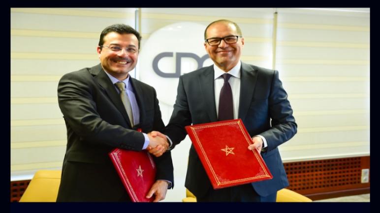 توقيع اتفاقية إطار بين صندوق الإيداع والتدبير والصندوق المغربي للتقاعد
