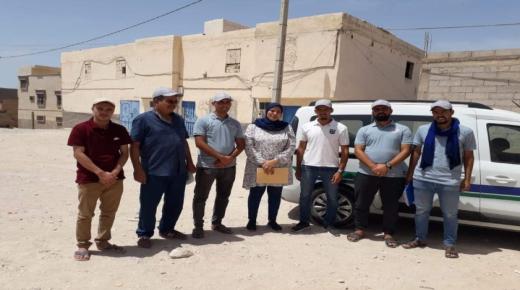 الفعاليات الجمعوية بحي ايت المودن ضواحي أكادير توضح الساكنة حسب الوثيقة التي تم تسجيلها بكتب الضبط لجماعة أكادير