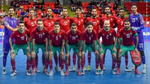 فوز المنتخب المغربي للفوتسال على نظيره الأنغولي