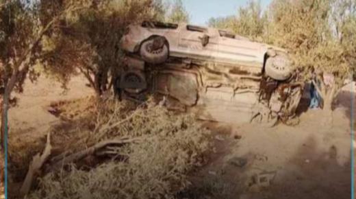 حادثة سير خطيرة بمنطقة أوطاط الحاج بكرسيف