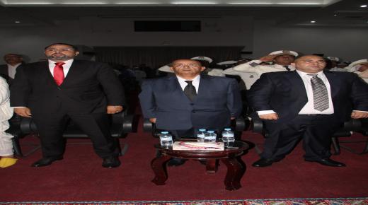 عمالة انزكان أيت ملول :حفل الانصات للخطاب الملكي السامي بمناسبة عيد العرش المجيد
