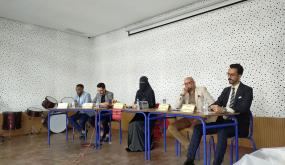 إقليم #تارودانت: تصريحات على هامش حفل توقيع ديوان ” الكلام المرصع” للشاعرة والزجالة أسماء باحيدة، تحت شعار ” الكلام المرصع…بريق الحرف وجمال المعنى”.