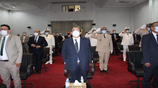 عامل عمالة إنزكان أيت ملول يترأس حفل الإنصات للخطاب الملكي بمناسبة عيد العرش المجيد + الصور