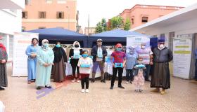 بالصور.. توزيع 325 لوحة الكترونية لفائدة ذوي الإحتياجات الخاصة بالدشيرة الجهادية.