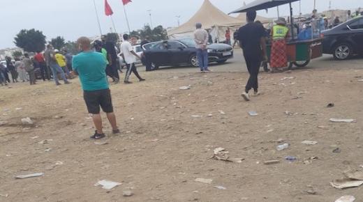 الحجارة تطرد تجار الأضاحي من سوق الأغنام بالحي الحسني