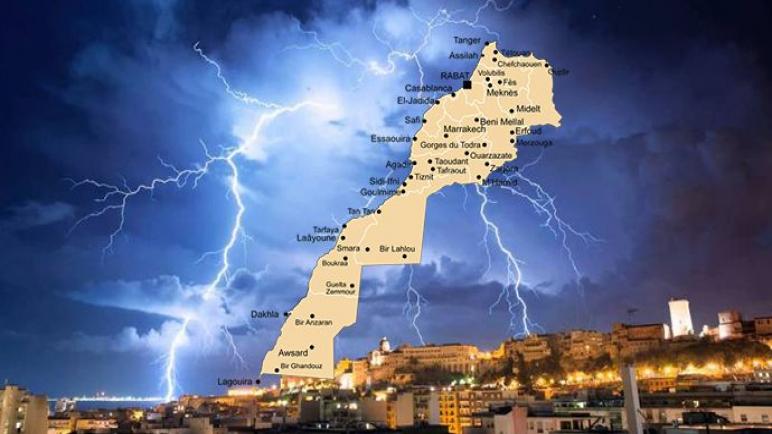 نشرة خاصة.. طقس حار وزخات رعدية مرتقبة بعدد من المناطق المغربية