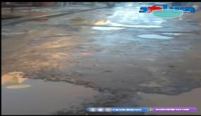 أمطار الخير تفضح هشاشة البنيات التحتية بالمدخل الرئيسي لمنطقة اخربان جماعة التمسية باقليم انزكان