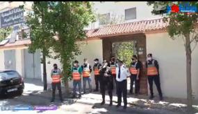 اعادة تمثيل جريمة قتل طبيب بطنجة