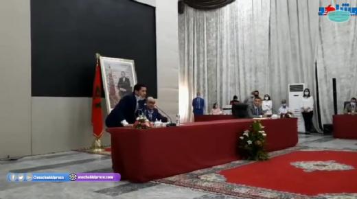 قراءة “سورة المنافقون “في افتتاح جلسة انتخاب عمدة الرباط….