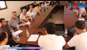 جماعة أيت ملول ومكتب الدراسات في لقاء تشاركي مع المهاجرين والمتقاعدين حول عمل الجماعة