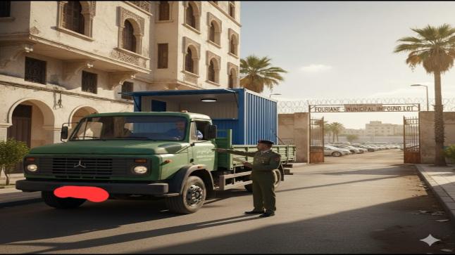 تساؤلات قانونية حول حجز كشك ونقله إلى المحجز البلدي