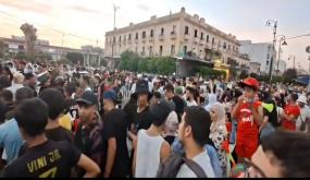 انتشار امني وتنظيم محكم هكذا واكبت سلطات تازة احتفالات فوز المنتخب المغربي على كندا