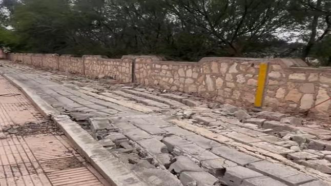 انهيار حائط ثانوية بإنزكان تحت وطأة الرياح يفتح باب التساؤلات حول جودة البنية التحتية