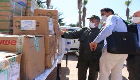 بالصور: عامل عمالة انزكان ايت ملول يقدم شحنةمن الادوية وسيارة مصلحية للمنذوبية الإقليمية للصحة.