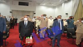 إسماعيل أبوالحقوق يترأس مراسيم حفل الإنصات لخطاب العرش الذكرى 21 +الصور