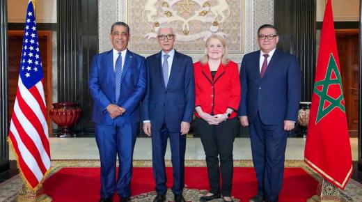 وفد الكونغرس الأمريكي يلتقي رئيس مجلس النواب المغربي