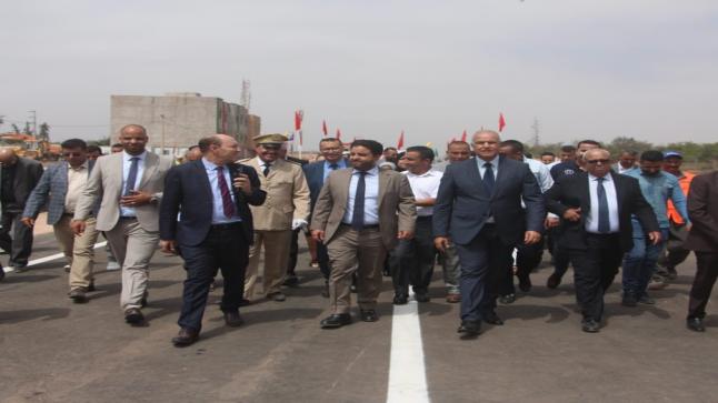عامل عمالة إنزكان آيت ملول يواصل تدشين المشاريع التنموية في اليوم الثاني من احتفالات عيد العرش
