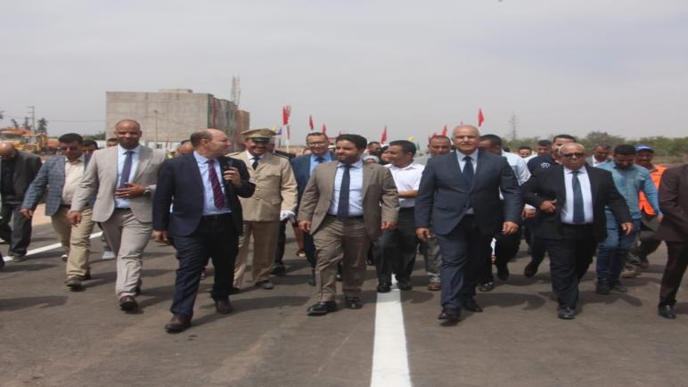 عامل عمالة إنزكان آيت ملول يواصل تدشين المشاريع التنموية في اليوم الثاني من احتفالات عيد العرش