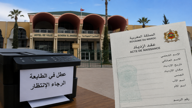 عطل الطابعة يشلّ مكتب الحالة المدنية بالدشيرة.. وآباء وأمهات في رحلة «الذهاب والإياب»!