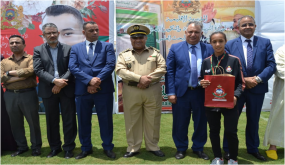 إختتام حفل دوري كأس التعاون المدرسي بملعب لحسن الصحيبي بإنزكان