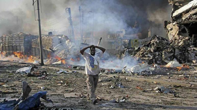 هجوم إنتحاري يقتل 8 أشخاص بالعاصمة الصومالية