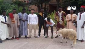 المعهد المتخصص الصناعي بمراكش يخلق أجواء العيد لدى المتدربين الأجانب المقيمين بداخلية المعهد