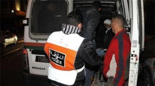 أمن طنجة يوقف أشخاص متورطين في الضرب والجرح