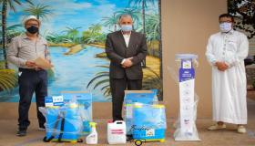 جمعية من المجتمع المدني تساهم في تعزيز القدرات الوقائية لثانوية المستقبل الإعدادية : 18 – 09 – 2020