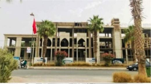 توقف اشغال البناء بالمحكمة الابتدائية باشتوكة ايت باها يثير العديد من التساؤلات