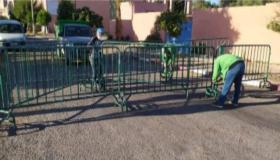 اغلاق طرقات مداخل جماعة التمسية بإقليم إنزكان خوفا من تسرب فيروس كورونا.